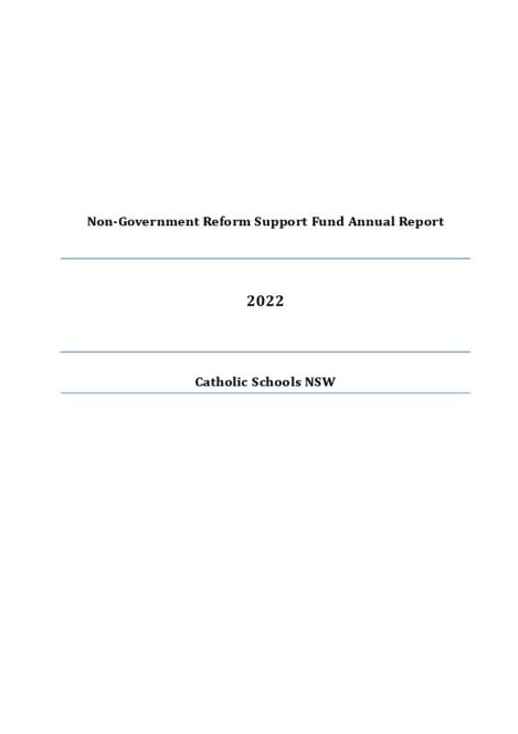 annual report 2022 education